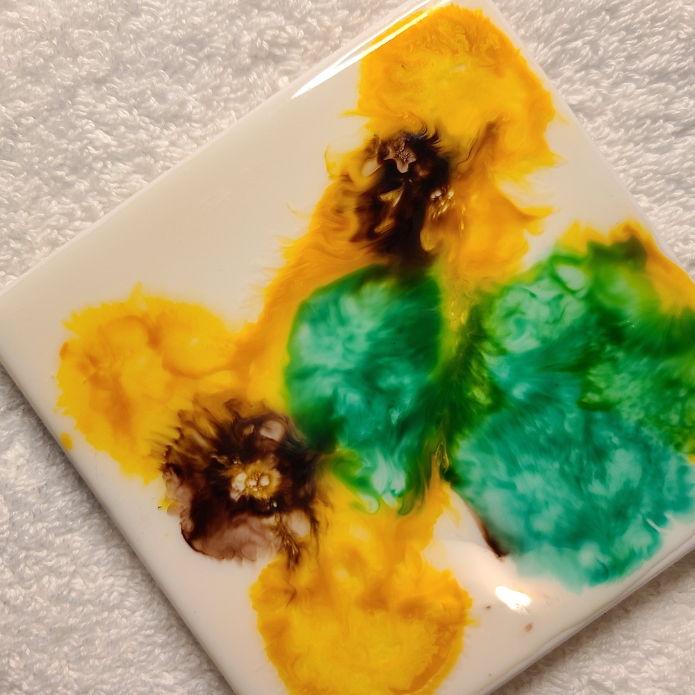 Colorful Abstract Coasters - Picture 3 of 11